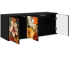 TV staliukas Sieninis televizoriaus stovas GENNEP 102 x 33 x 40 cm