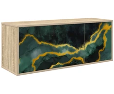 TV staliukas Sieninis televizoriaus stovas WIJHE 102 x 33 x 40 cm