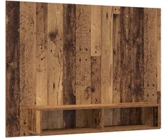 TV staliukas TV spintelių komplektas Senovinis medis 120 x 23,5 x 90 cm