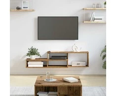 TV staliukas Sieninistelevizoriausstovas 120x25x28,5cm Apdirbta mediena