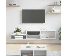 TV staliukas Sieninistelevizoriausstovas 150x25x28,5cm Apdirbta mediena
