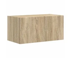 TV staliukas TV sieninio kabineto komplektas 4 pcs Sonoma ąžuolas