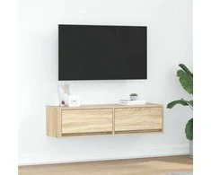 TV staliukas Televizoriaus spintelė Sonoma ąžuolas 100 x 31 x 25,5 cm