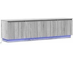 TV staliukas Televizoriaus spintelė Pilkas Sonoma 180 x 38 x 49 cm