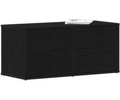 TV staliukas Televizoriaus spintelė Juodas ąžuolas 80 x 34 x 36 cm