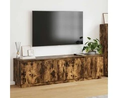 TV staliukas Televizoriaus spintelė Rūkyta ąžuolas 180 x 38 x 49 cm