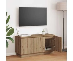 TV staliukas Televizoriaus spintelė Amatininkų ąžuolas 100 x 38 x 49 cm