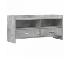 TV staliukas Televizoriaus spintelė 100 x 33 x 47 cm Betono pilka