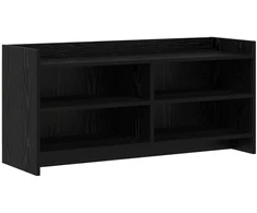 TV staliukas Televizoriaus spintelė 100 x 33 x 47 cm Juodojo ąžuolo