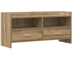 TV staliukas Televizoriaus spintelė 100 x 33 x 47 cm Artisano ąžuolo