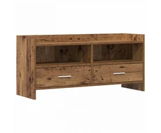 TV staliukas Televizoriaus spintelė 100 x 33 x 47 cm Sendintos medienos