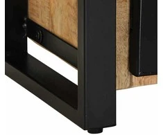 TV staliukas televizoriaus spintelė 100x30x40 cm Masyvus Rough Wood Mango