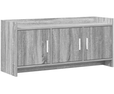 TV staliukas Televizoriaus spintelė 102 x 33 x 47 cm Pilka Sonoma
