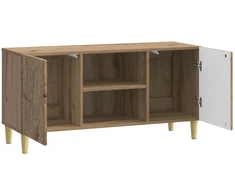 TV staliukas Televizoriaus spintelė 102 x 34,5 x 50 cm Artisano ąžuolo