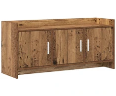 TV staliukas Televizoriaus spintelė 102 x 33 x 47 cm Sendintos medienos