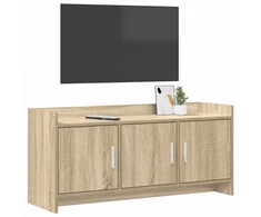 TV staliukas Televizoriaus spintelė 102 x 33 x 47 cm Sonoma ąžuolas