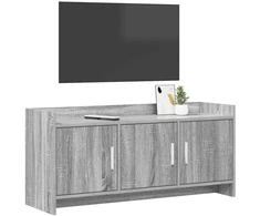 TV staliukas Televizoriaus spintelė 102 x 33 x 47 cm Pilka Sonoma