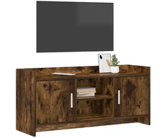 TV staliukas Televizoriaus spintelė 102 x 33 x 47 cm Dūminio ąžuolo