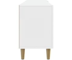 TV staliukas Televizoriaus spintelė 102 x 34,5 x 50 cm Balta