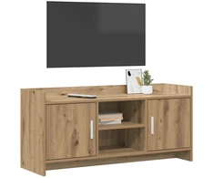 TV staliukas Televizoriaus spintelė 102 x 33 x 47 cm Artisano ąžuolo