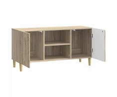 TV staliukas Televizoriaus spintelė 102 x 34,5 x 50 cm Sonoma ąžuolas