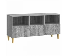 TV staliukas Televizoriaus spintelė 102 x 34,5 x 50 cm Pilka Sonoma