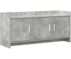 TV staliukas Televizoriaus spintelė 102 x 33 x 47 cm Betono pilka