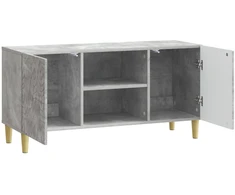 TV staliukas Televizoriaus spintelė 102 x 34,5 x 50 cm Betono pilka