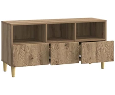TV staliukas Televizoriaus spintelė 102 x 34,5 x 50 cm Artisano ąžuolo