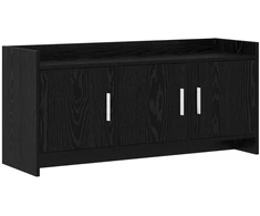 TV staliukas Televizoriaus spintelė 102 x 33 x 47 cm Juodojo ąžuolo