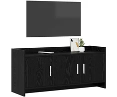 TV staliukas Televizoriaus spintelė 102 x 33 x 47 cm Juodojo ąžuolo