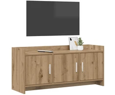 TV staliukas Televizoriaus spintelė 102 x 33 x 47 cm Artisano ąžuolo