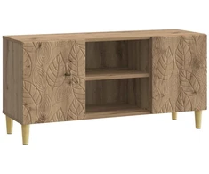 TV staliukas Televizoriaus spintelė 102 x 34,5 x 50 cm Artisano ąžuolo
