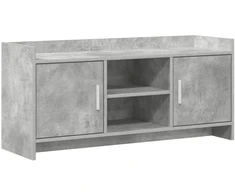 TV staliukas Televizoriaus spintelė 102 x 33 x 47 cm Betono pilka