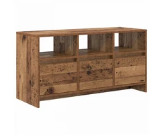 TV staliukas Televizoriaus spintelė 102 x 37,5 x 52,5 cm Ąžuolo mediena