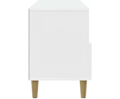TV staliukas Televizoriaus spintelė 102 x 34,5 x 50 cm Balta