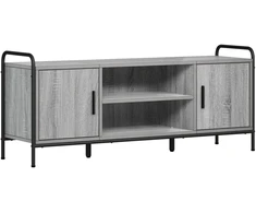 TV staliukas Televizoriaus spintelė 119 x 33 x 50 cm Pilka Sonoma