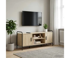 TV staliukas Televizoriaus spintelė 119 x 33 x 50 cm Sonoma ąžuolas