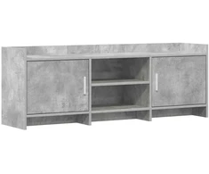 TV staliukas Televizoriaus spintelė 130 x 33 x 47 cm Betono pilka