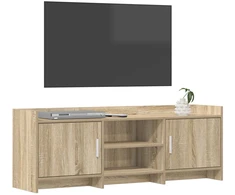 TV staliukas Televizoriaus spintelė 130 x 33 x 47 cm Sonoma ąžuolas