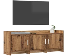 TV staliukas Televizoriaus spintelė 130 x 33 x 47 cm Sendintos medienos