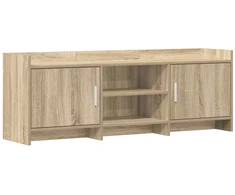 TV staliukas Televizoriaus spintelė 130 x 33 x 47 cm Sonoma ąžuolas