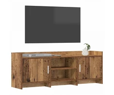 TV staliukas Televizoriaus spintelė 130 x 33 x 47 cm Sendintos medienos