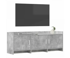 TV staliukas Televizoriaus spintelė 130 x 33 x 47 cm Betono pilka
