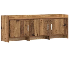 TV staliukas Televizoriaus spintelė 130 x 33 x 47 cm Sendintos medienos