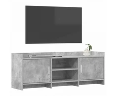 TV staliukas Televizoriaus spintelė 130 x 33 x 47 cm Betono pilka