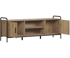 TV staliukas Televizoriaus spintelė 133 x 33 x 50 cm Artisano ąžuolo