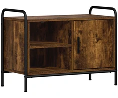 TV staliukas Televizoriaus spintelė 133 x 33 x 50 cm Dūminio ąžuolo