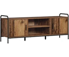 TV staliukas Televizoriaus spintelė 133 x 33 x 50 cm Sendintos medienos