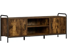 TV staliukas Televizoriaus spintelė 133 x 33 x 50 cm Dūminio ąžuolo